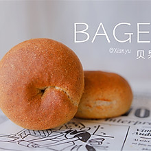 无油低糖•全麦贝果