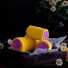 紫薯乳酪吐司卷#豆果10周年生日快乐#