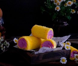 紫薯乳酪吐司卷#豆果10周年生日快乐#的做法