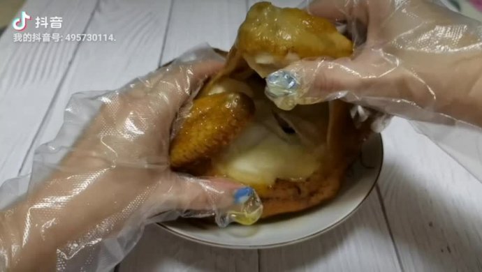 沙姜焗鸡-用料简单
