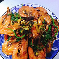 辣炒鲜虾的做法图解9