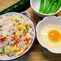 #做饭吧！亲爱的#没有菠萝的菠萝蛋包饭的做法图解3