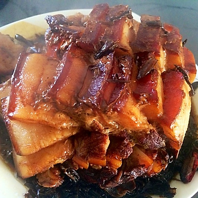 简单上手-霉干菜扣肉
