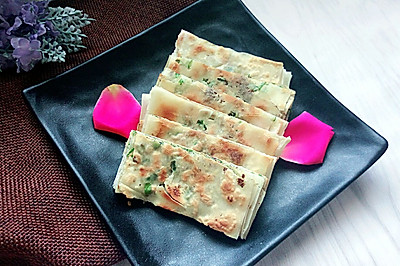 迷你葱油饼（馄饨皮版）