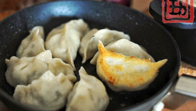 素三鲜煎饺