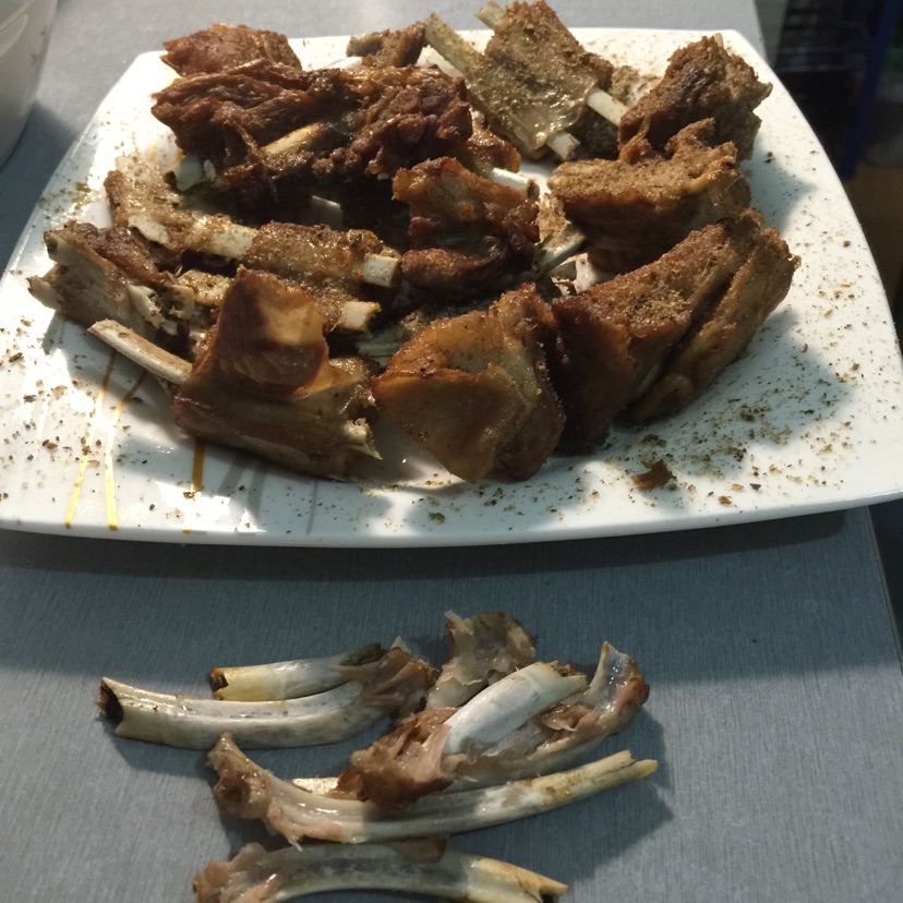 香蕉羊排的做法图解4
