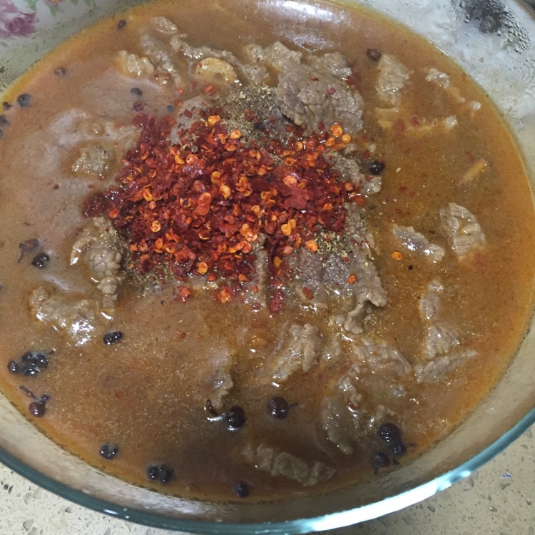 家常水煮牛肉的做法图解8