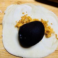 酥皮蛋黄酥#十分钟早餐大挑战#的做法图解12