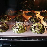 拌一拌就成功｜抹茶奥利奥麦芬蛋糕的做法图解12