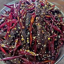 冷吃牛肉干