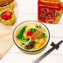 #多力金牌大厨带回家-北京站#牛肉高汤菌蔬煮馍块