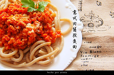 意式肉酱莜面