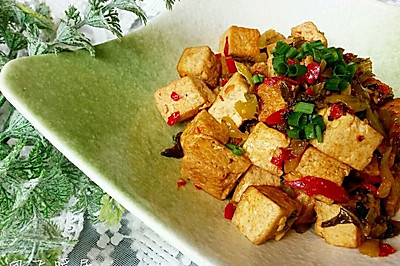 酸菜焖老豆腐