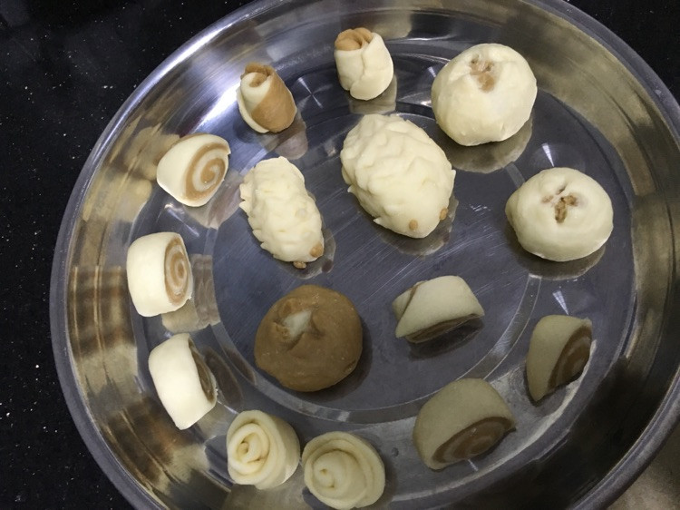 红萝卜馒头的做法