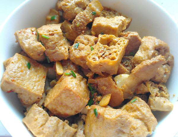 五香油豆腐的做法