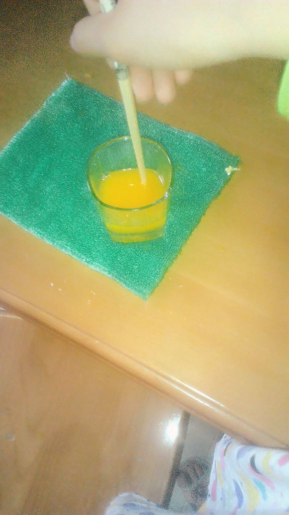 橘子汁（不榨汁机）的做法