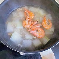 鲜虾冬瓜汤的做法图解6