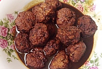红烧肉圆的做法