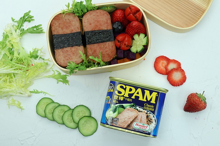 营养什锦饭团便当的做法