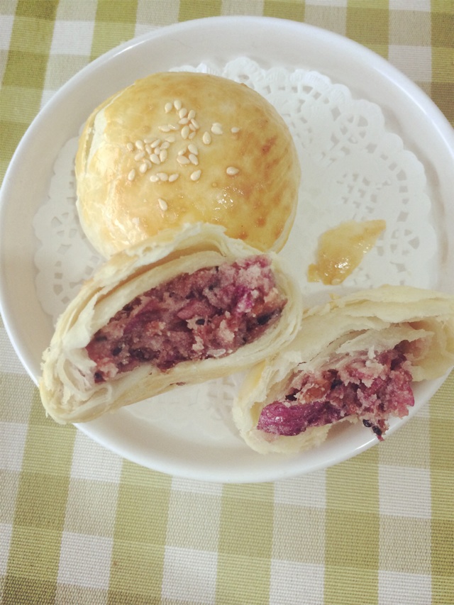 玫瑰鲜花饼