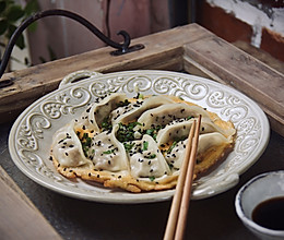 鸡蛋煎饺的做法