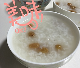 大米葡萄干粥的做法