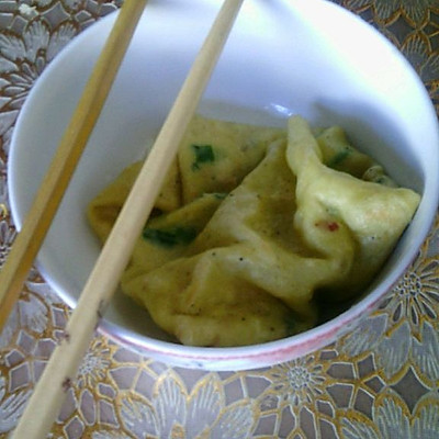 电饼铛版鸡蛋煎饼（一人份）