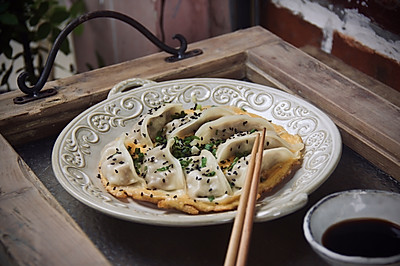 鸡蛋煎饺