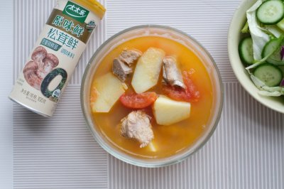 番茄土豆排骨汤