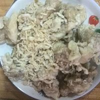 炝炒酥肉的做法图解2