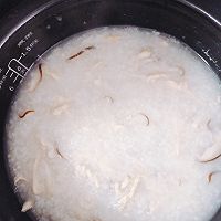 香菇鸡丝粥 电饭煲版的做法图解7