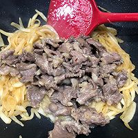 牛肉炒萝卜丝的做法图解9