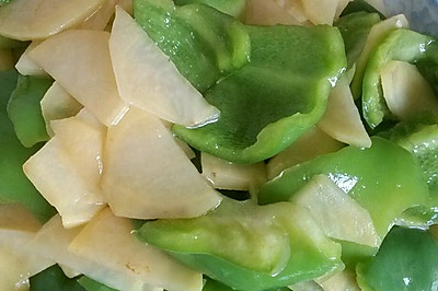 青椒土豆片