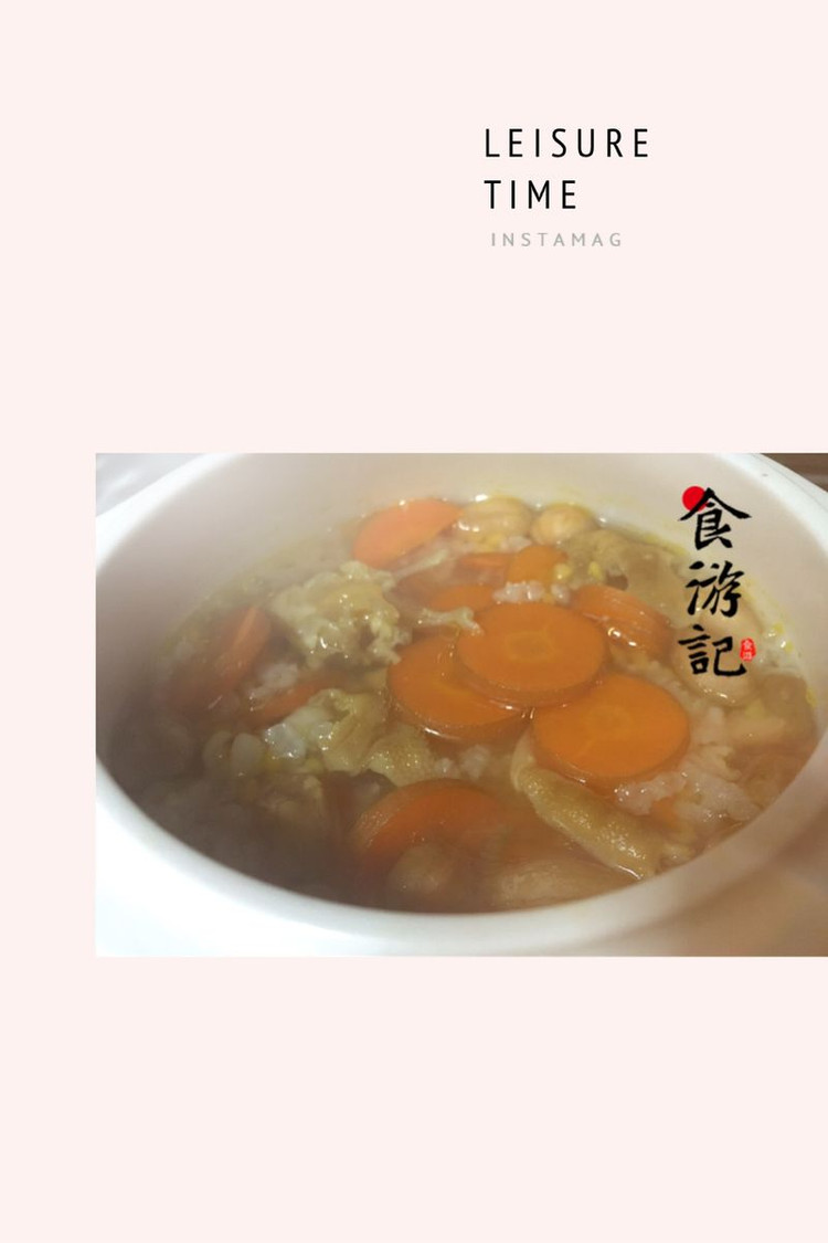 鸡爪粥的做法