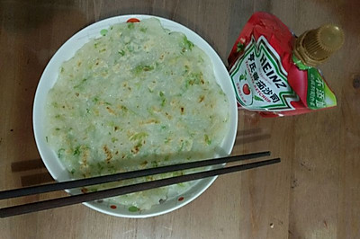 快手早餐之白萝卜饼