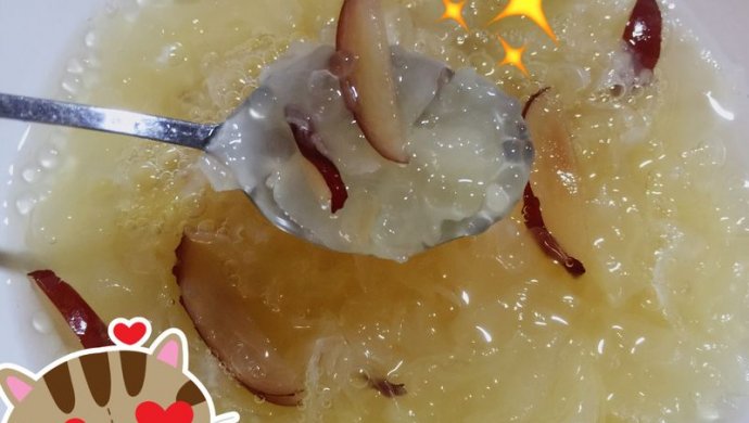银耳红枣西米露