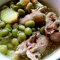 黄豆鸡汤的做法图解5