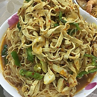 凉拌豆皮粉丝的做法图解5