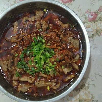 水煮麻辣肉片