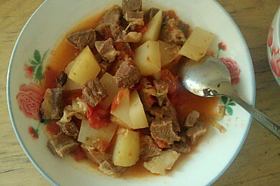 牛腩土豆番茄