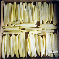 麦叔叔家的芝士烧烤酱薯条#百吉福食尚达人#的做法图解9