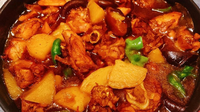外卖第一黄焖鸡的做法