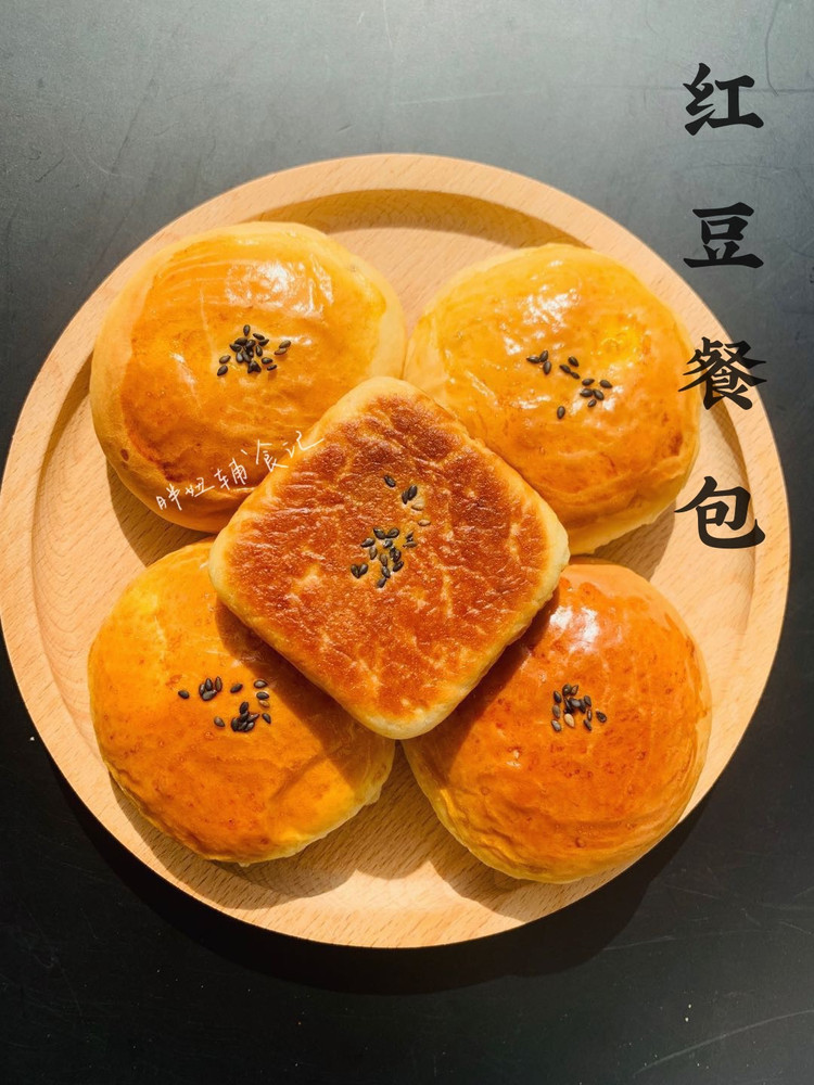 懒人红豆餐包的做法