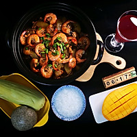 #一勺葱伴侣，成就招牌美味#豆瓣酱冬瓜明虾煲的做法图解9