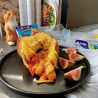 #2021创意料理组——创意“食”光#芝士火腿年糕吐司碗的做法图解25