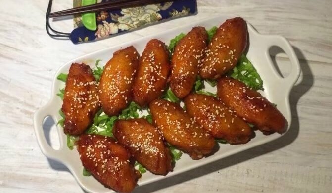 蜜汁奥尔良烤鸡中翅