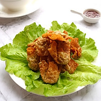#带着美食去踏青#鲜炸云吞的做法图解10