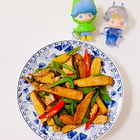 #味达美·名厨汁味正当夏#辣椒炒香干的做法图解10