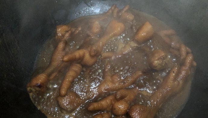 红烧鸡爪