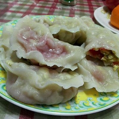 西红柿鸡蛋水饺